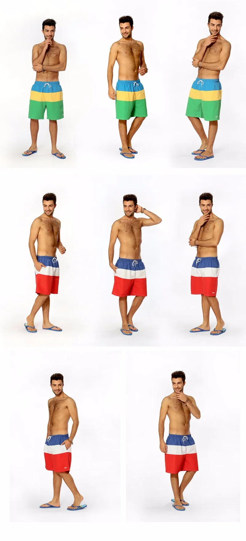 Мужские Гавайский праздник повседневные пляжные шорты летние свободные быстросохнущие мужские шорты полосатые шорты большие размеры W604