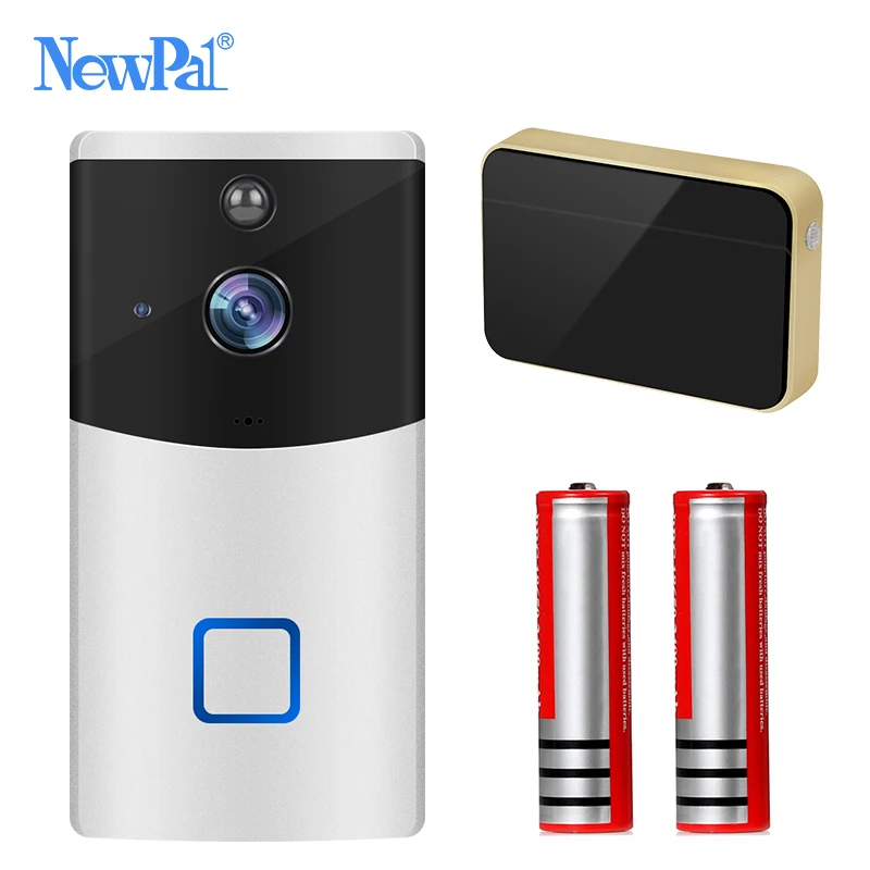 

WiFi Doorbell Camera Video Intercom Wireless Door Bells Home Security Camera IP Doorbells Audio Ring Chime Night Vision Battery
