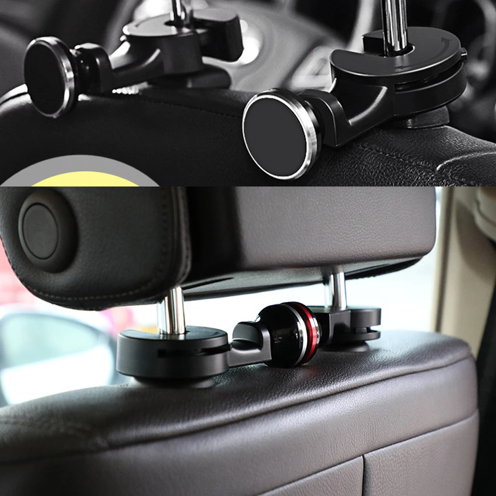magnet Car Back Seat Headrest Mount Holder For iPad 2 34 Air 1 2 ipad mini 1234 SAMSUNG Mipad 2 Tablet PC Stands Bracket (4)