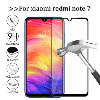 

3D Safety protective glass redmi note 7 Glass screen protector For xiaomi redmi note 7 tempered glass on red mi note7 Film Cover