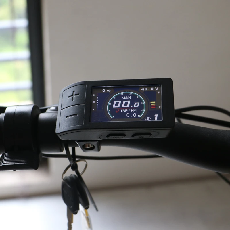 Discount New Colorful Display TFT Screen Colourful LCD 500C display with USD port for Bafang 8fun mid drive motor 2