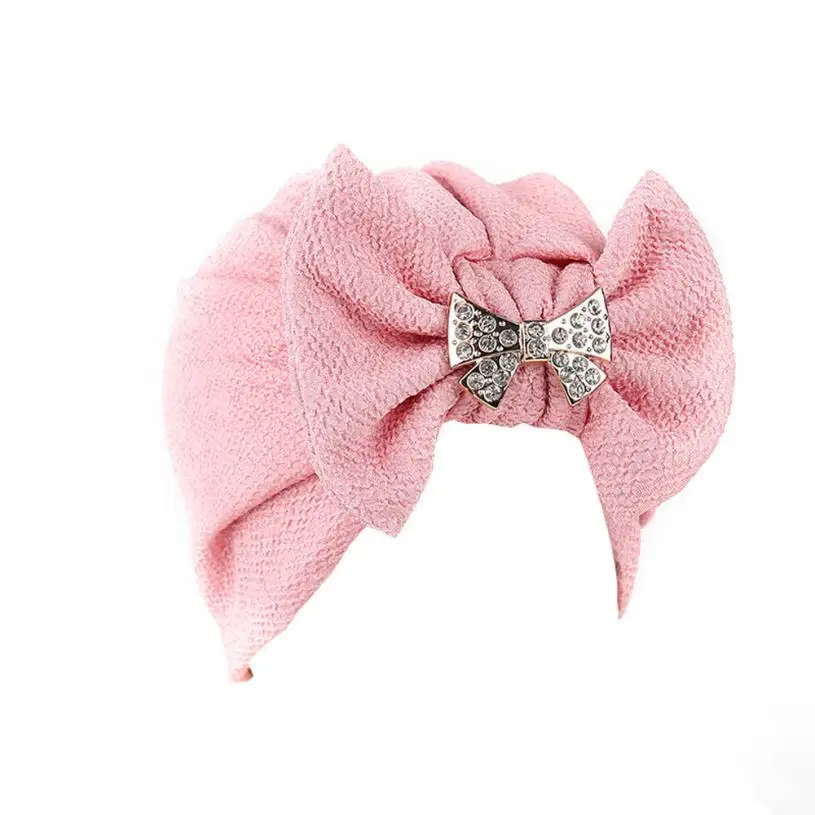 Doudoulu мусульманских Для женщин tretch тюрбан шляпа химиотерапию Кепки выпадения волос платок Обёрточная бумага hijib Кепки хлопок Повседневное шляпа# ZH - Цвет: Pink