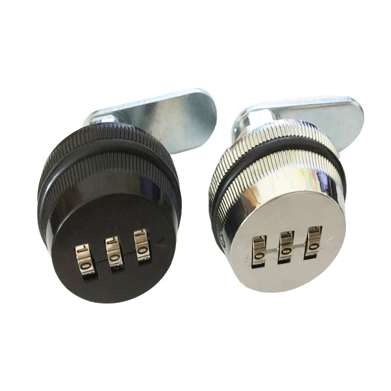 3 Digit Combination Mechanical Digital Door Lock Wood 30MM Lock Body Keyless Digital Safe Smart Cabinet File Lock Door