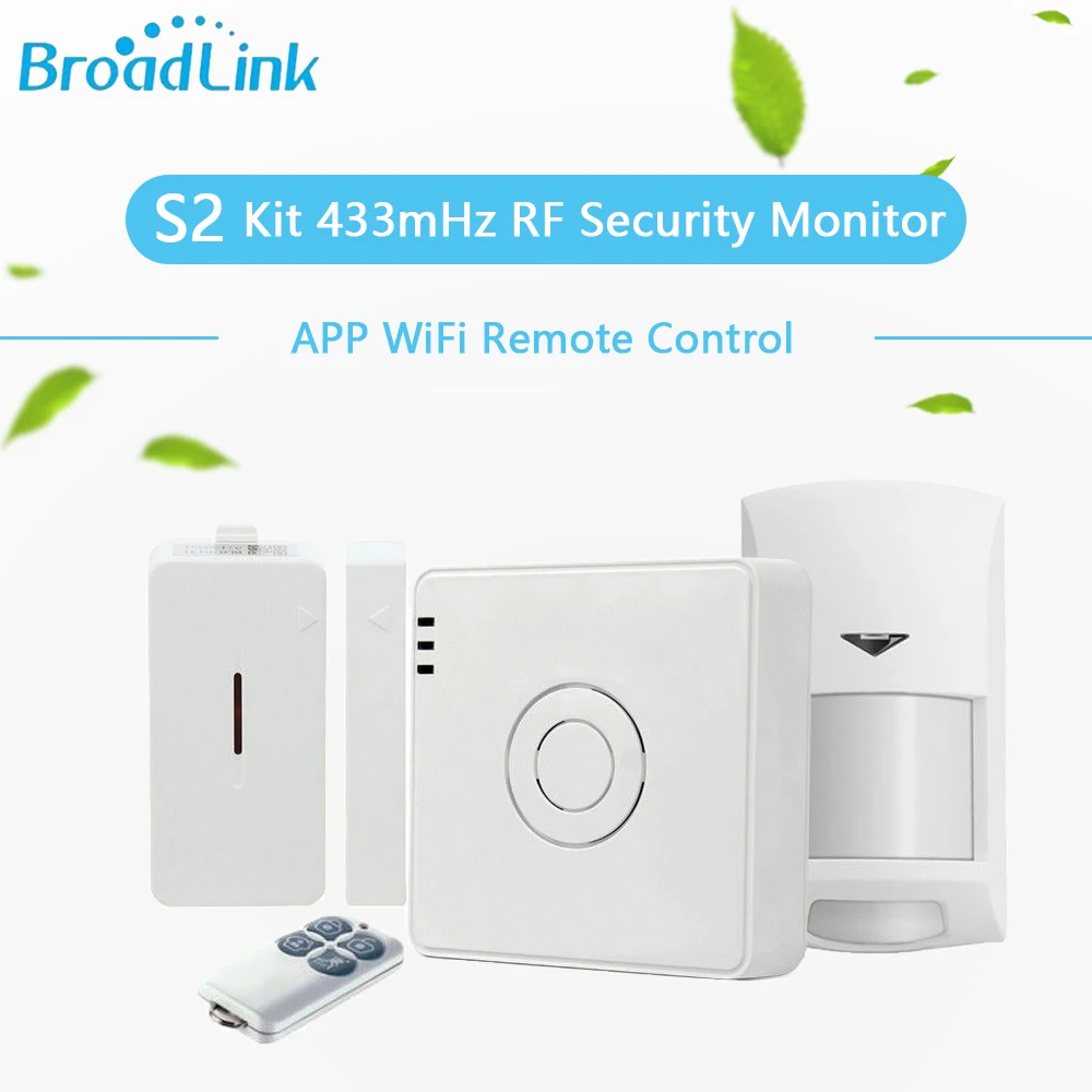 

Broadlink Original Smart Home S2 Kit HUB Security Alarm Detector Motion Sensor WiFi Remote Control Android IOS RF Controller