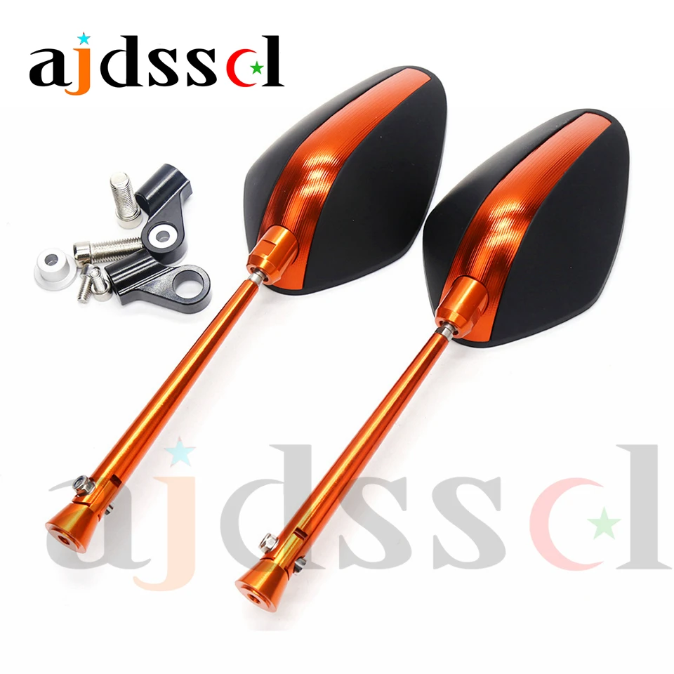 

CNC Universal Motorcycle/Scooter Rearview MirrorAluminum Side Mirror For Suzuki Harley Ducati Yamaha BWS PCX RSZ Honda MSX GSXR