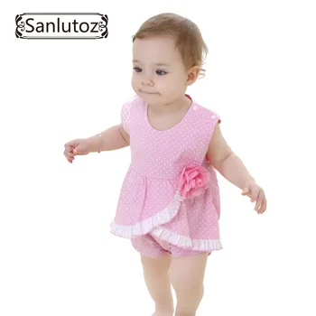 

2015 Baby Bodysuits Summer Jumpsuit Overalls Baby Body Girl Clothing Baby Clothes Infant Newborns Cotton Costume Sleeveless