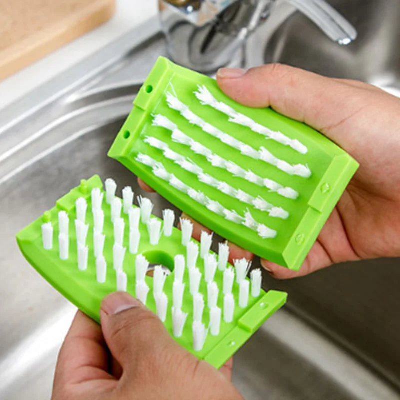 

1 Pcs Cleaning Brush Kitchen Chopsticks Forks Cleaning Brush Sucker Removable Fruit Melon Tableware Cleach Brushes Tool