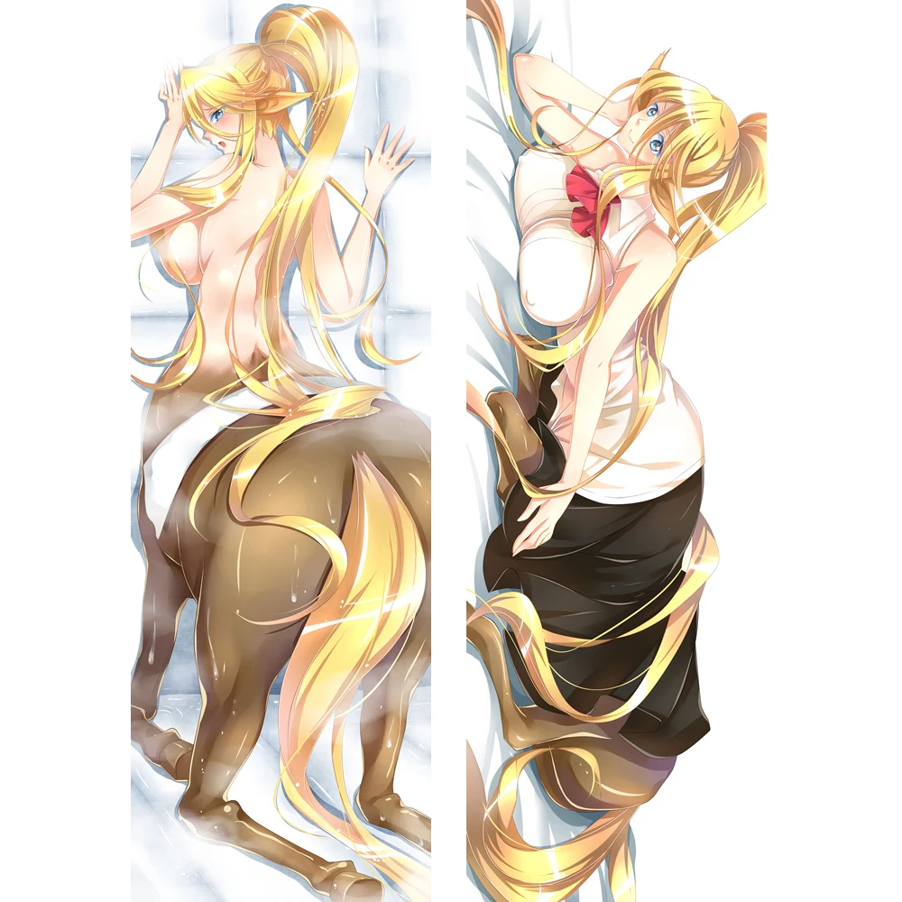 

Anime JK monster musume no iru nichijou Dakimakura Body Pillow Cover Case Centorea Cartoon Horse Girl Cerea Sexy Hug Pillowcase