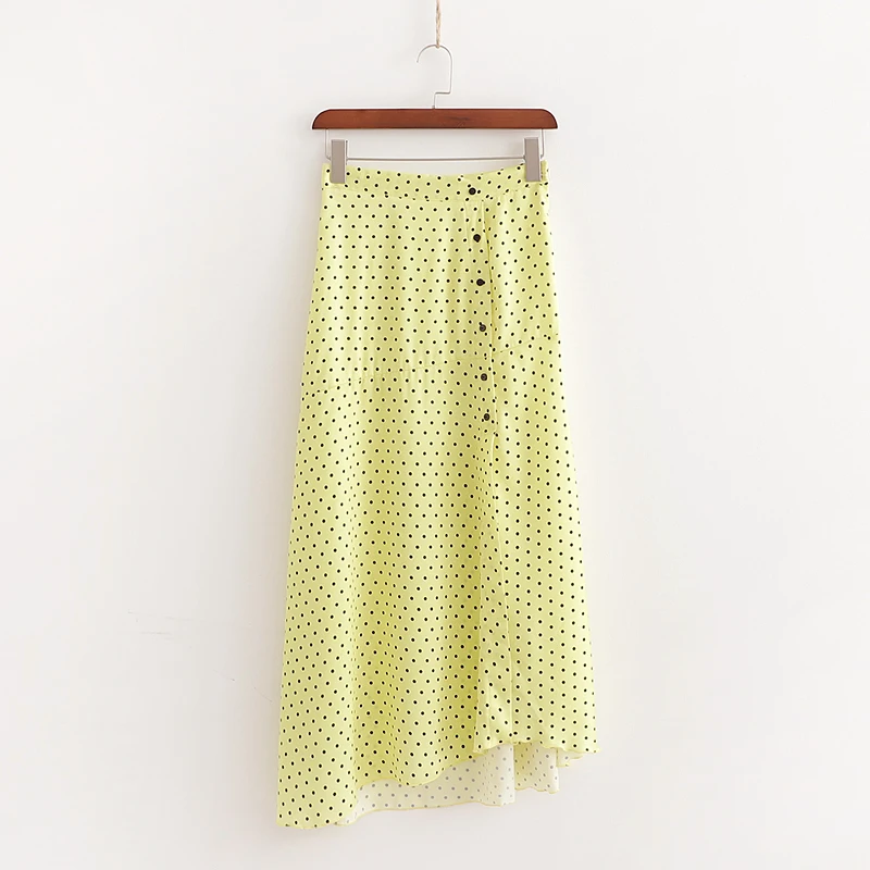 Летний комплект с юбкой Повседневная Желтый укороченный топ Женская одежда комплект из 2 предметов женщины с открытыми плечами комплект из двух предметов