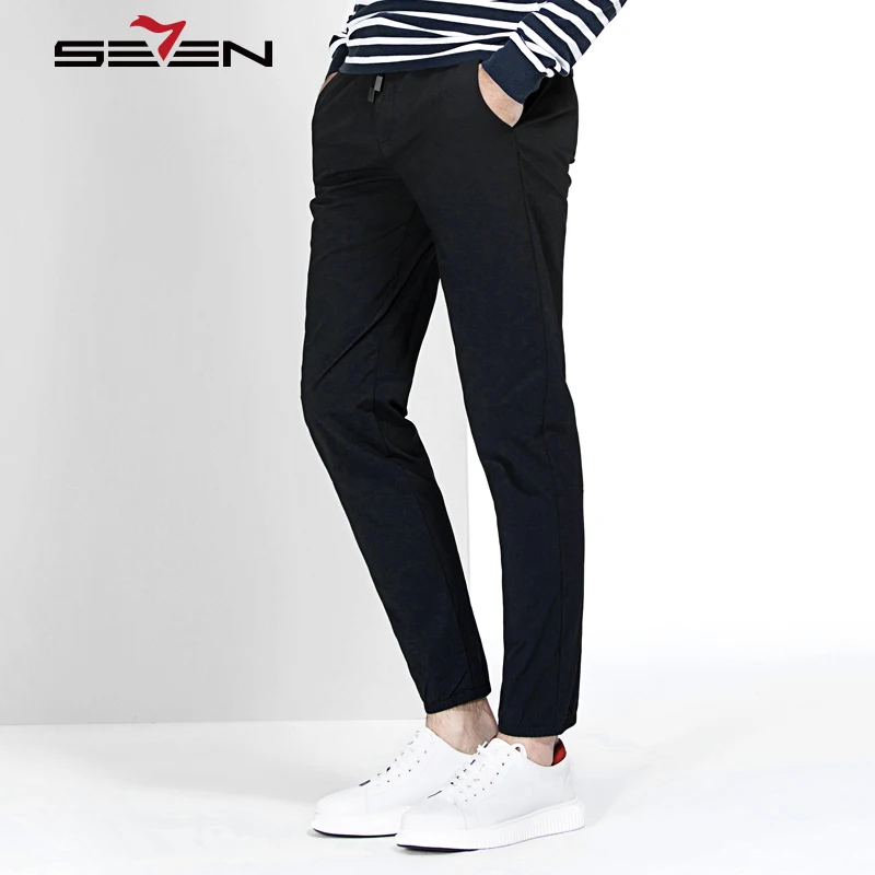 Seven7 Brand Hip Hop Casual Men Pants Spring Summer Joggers Male