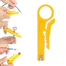 NICEYARD мини портативный карманный щипцы плоскогубцы для зачистки проводов ножевой кабель зачистки провода резак обжимной инструмент