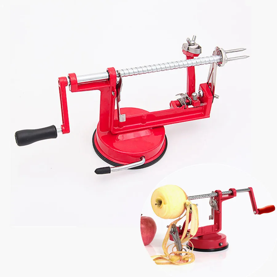 Creative Stainless Steel 3 in 1 Apple Peeler Fruit Peeler Slicing