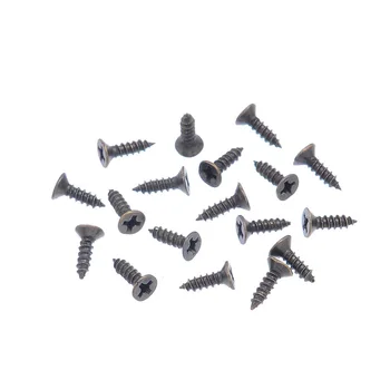 

5000PCS Flat Round Head Phillips Screws Fit Hinges Recessed Countersunk Self-Tapping Screws Bronze Tone M2x6