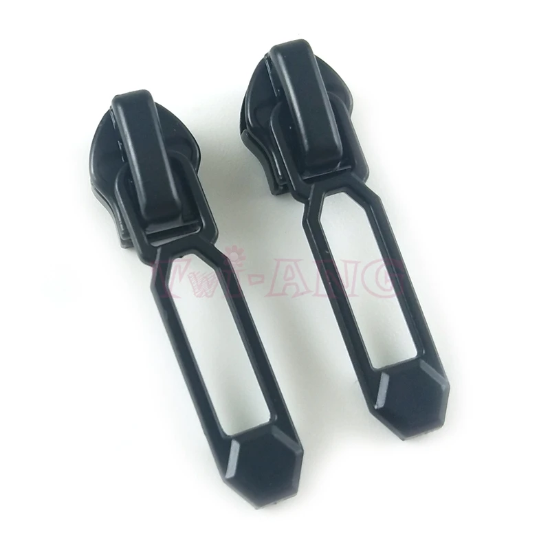 

10pcs/lot, Simple Modern Black Color 5# Nylon Reverse Zipper Slider