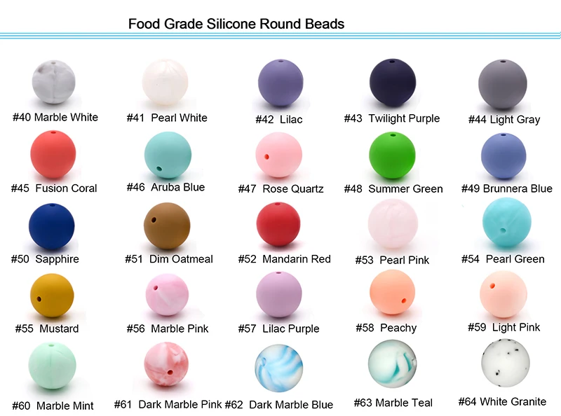 silicone round beads-3