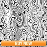 Черная и белая вода волна стиль переводная вода печать пленка для иммерсионной печати 0,5 м ПВА пленка HFJ0235