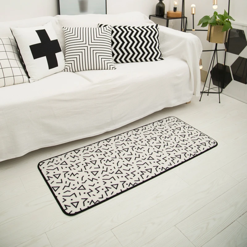 {Сахарной фасоли-гостиная спальня} долл. США на протяжении всей Коврик для ванны коврик, напольный ковер водопоглощение и быстросохнущего нейлона окрашенного меха