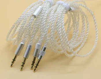 

diy earphone wire ue900 cable silver plated UE wire 10pcs