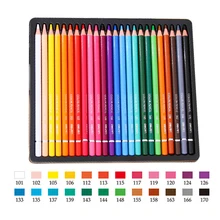 24/48 цветов, Набор цветных карандашей на масляной основе, заточенные карандаши, цветные карандаши для рисования, эскизов, раскрашивания