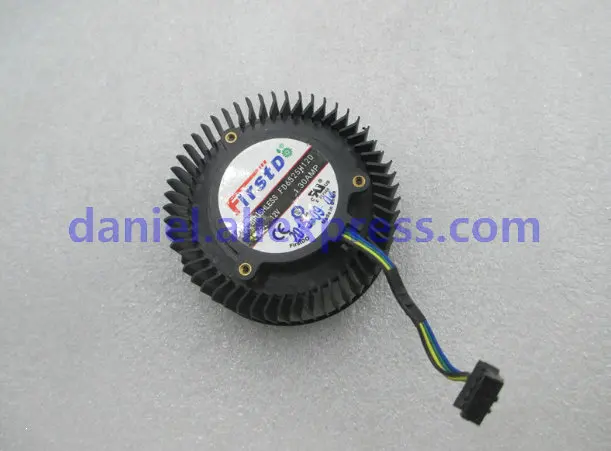 

New FD6525H12D 12V 1.3A Fan Blade Diameter 65MM Hole Spacing 37MM Double Ball Large Volume Fan