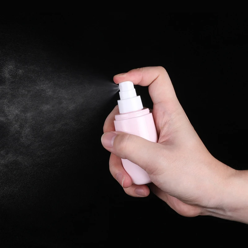 

70ml Setting Spray Bottles Cartoon Perfume Atomizer Bottle Cosmetic Liquid Empty Pump Samll Travel Container Pink Cat Bottels