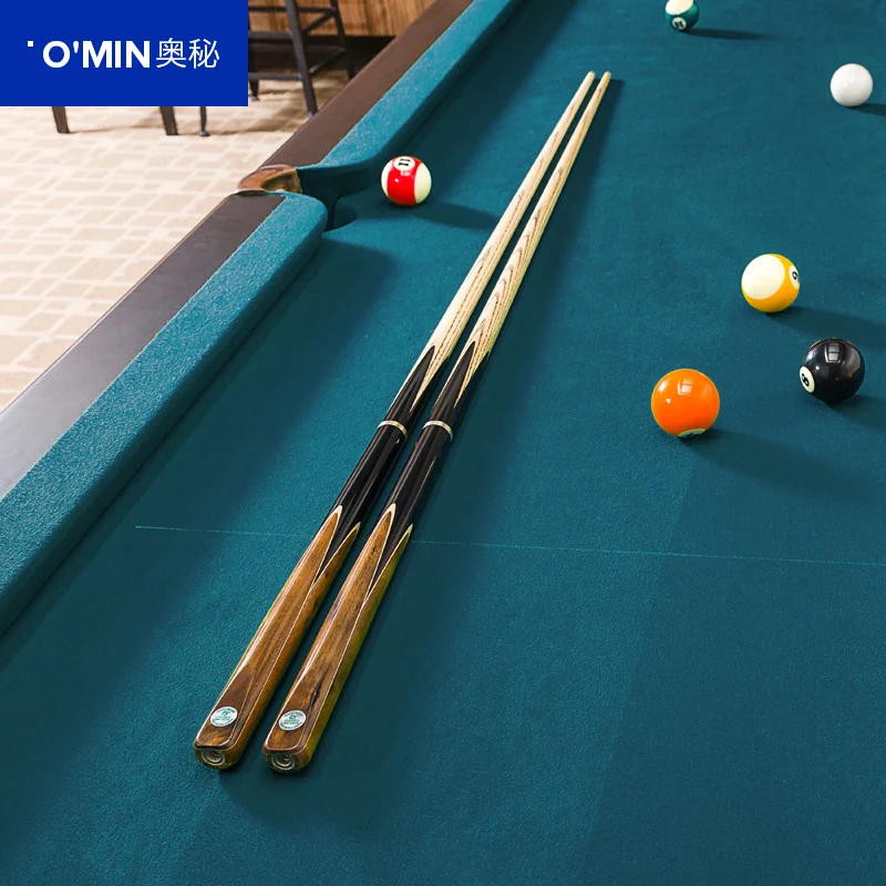 

2017 Handmade 3 4 Jointed Snooker Cues Sticks With 3 4 Cue Case Set 9.8-10mm Tips Tacos De Snooker China