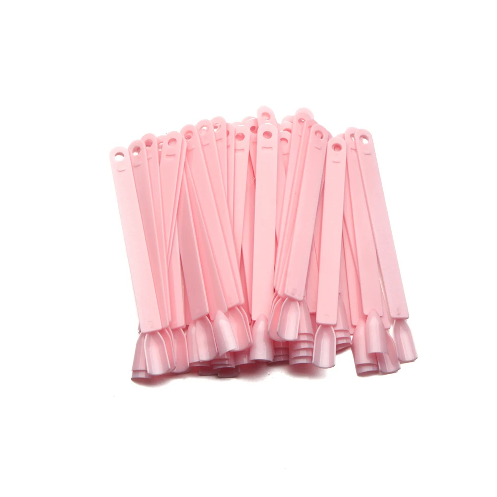 ELECOOL 50 шт. розовые накладные палочки для маникюра, палочки для маникюра, инструменты для маникюра