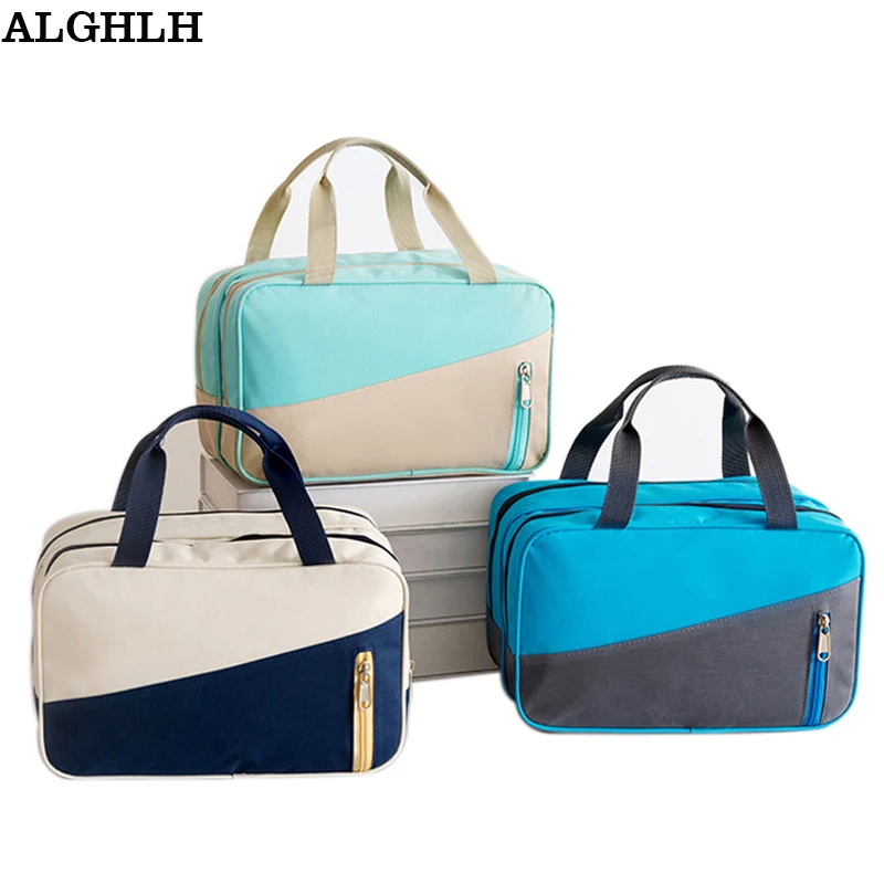 

Men Travel Storage Bag Male Toiletry Bag Women Waterproof Nylon Cosmetic Wash Cosmetics Travel Organizer Beautician Make up Bag