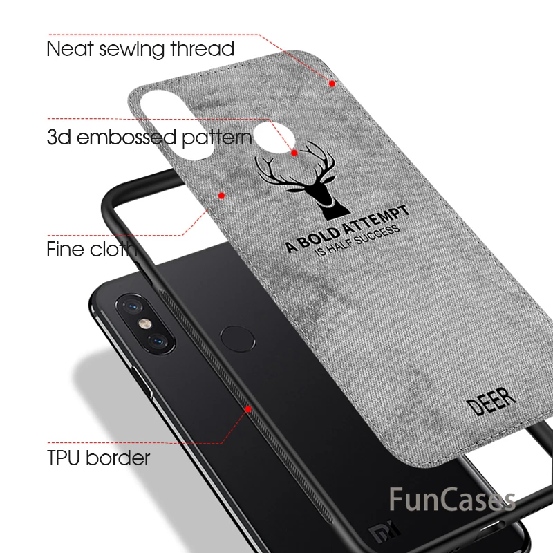 Чехол для Xiao mi Red Note 5 Pro Plus 6A 6 Pocophone F1 8 A2 Lite 6X тканевый рельефный чехол с рисунком