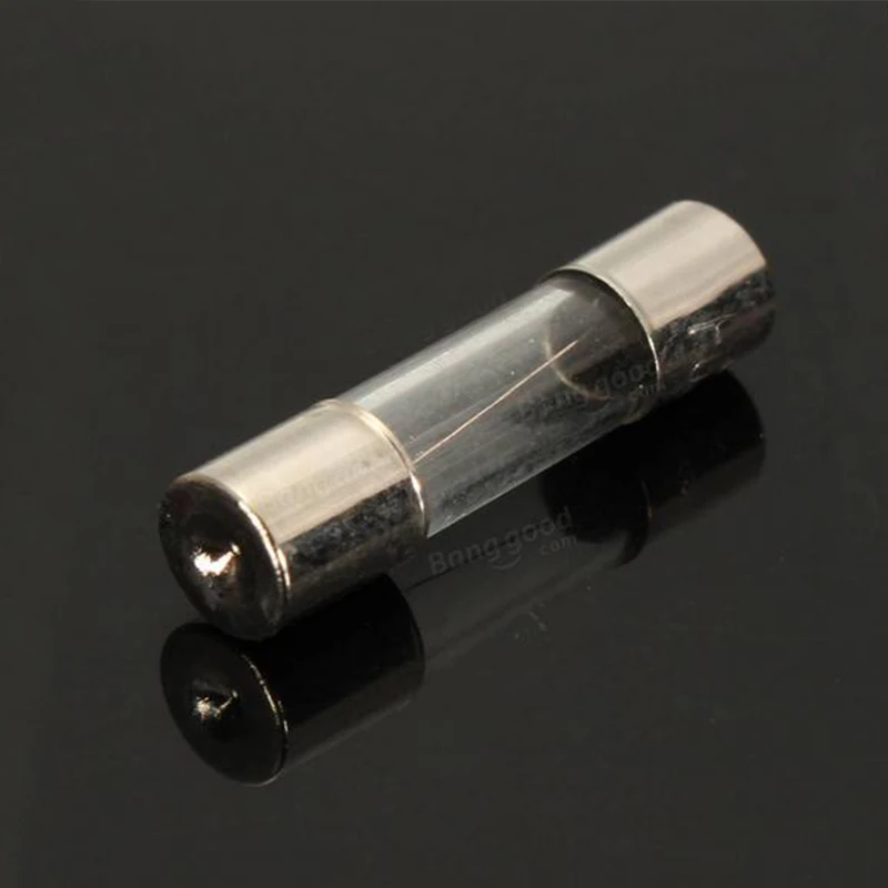 100 шт. 5x20 мм 0.2a-20A быстродействующий Стекло трубка Fuse Kit Fast-Blow Стекло предохранители