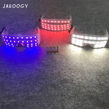 

New LED luminous glasses bar nightclub birthday party, fluorescent props, Halloween lighting gifts
