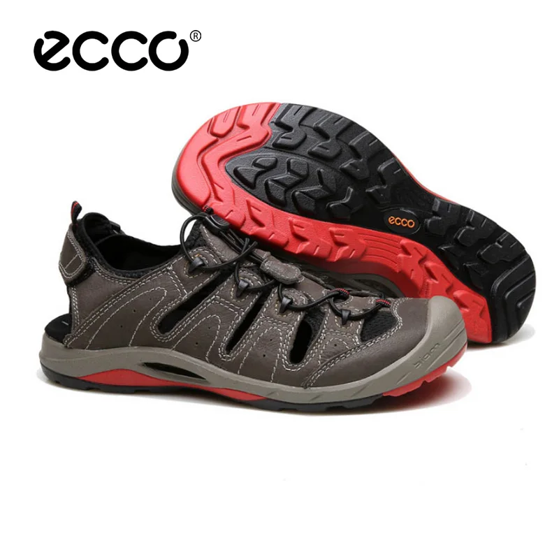 

ECCO hot new fashion casual Quick Dry comfortable cushioning sports outdoor shoes Hole men's sandals 40-44