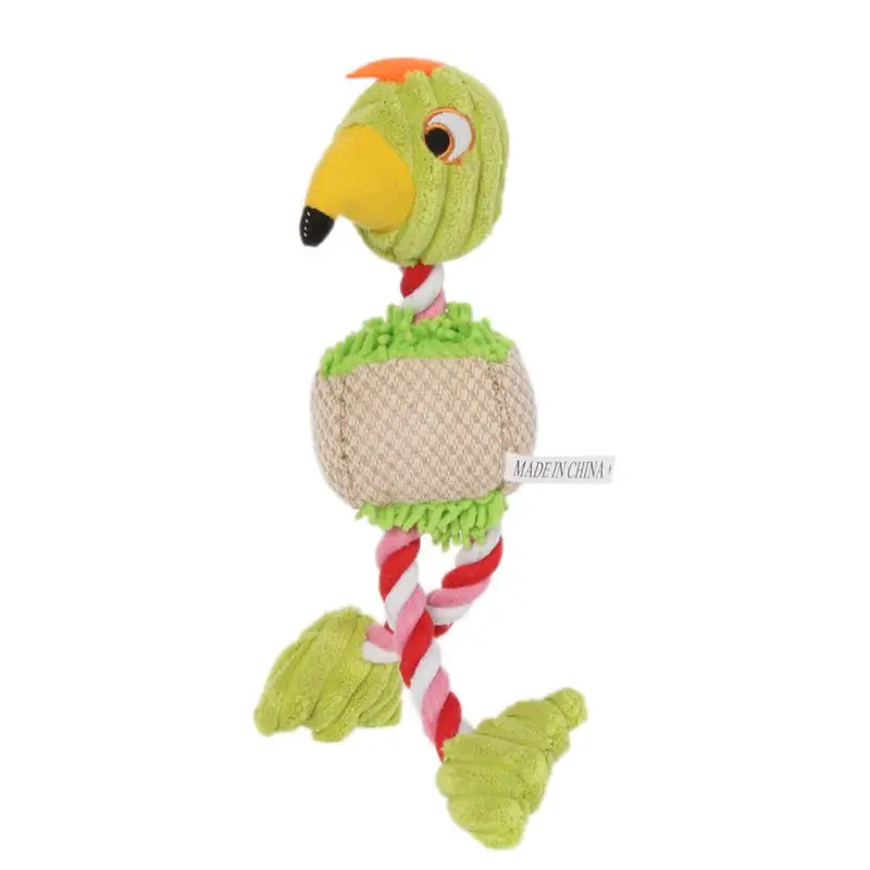 28*6cm Pet Dog Products Bird Shape Plush Dog Toy for Small Dogs pet