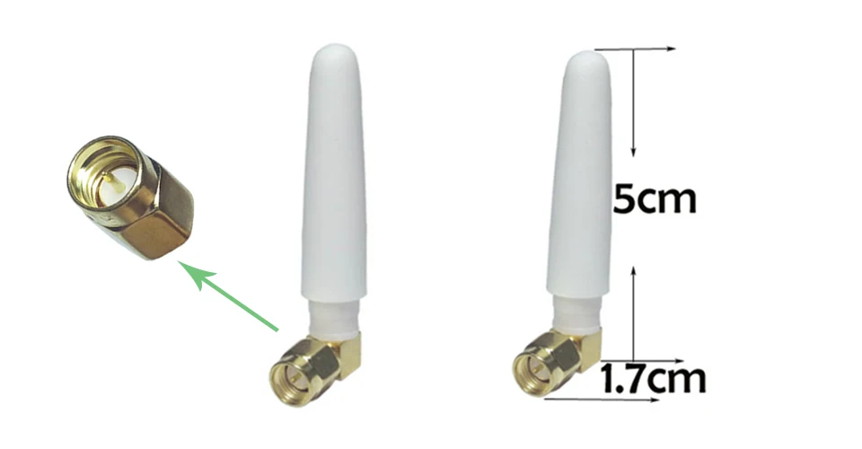 5 шт. 868 МГц 915 МГц телевизионные антенны 3bdi SMA разъем GSM antena 868 915 antenne белый Малый размеры антенны для Lorawan