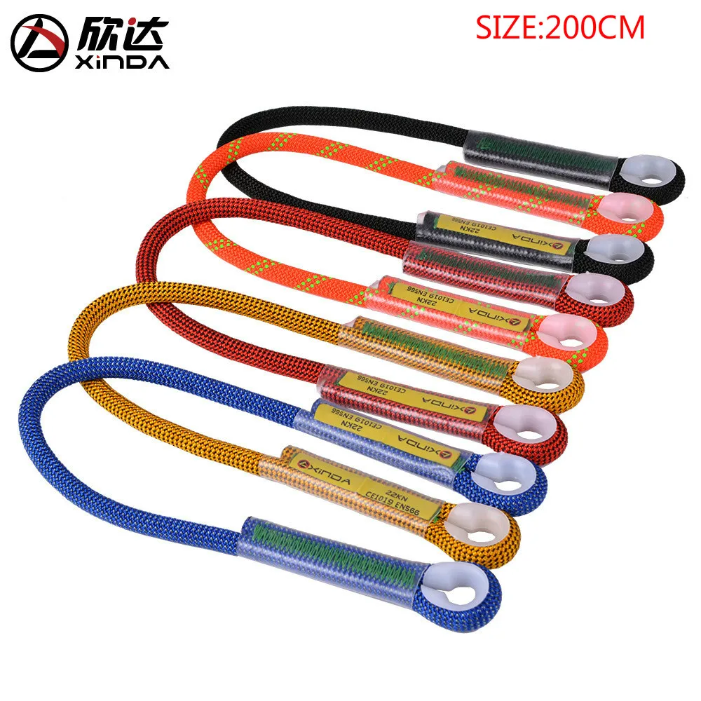 

New men women cable pull outdoor climbing rock climbing downhill life-saving protector protection airborne equipment200CM