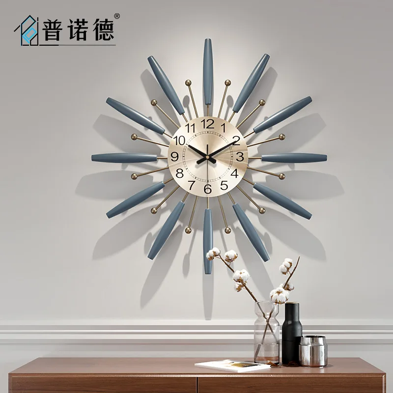 

Wall clock modern design Fashion Minimalism Wall clocks Europe Creativity Mute 3D Digital wall clock Hang decorations Clocks