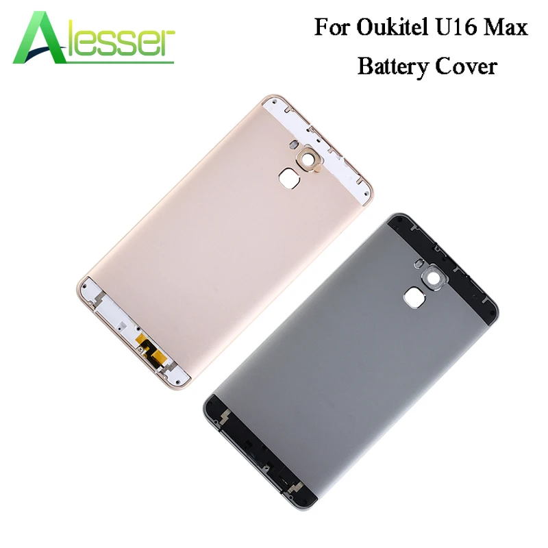 

Alesser For Oukitel U16 Max Battery Cover 6.0" With Radiating Film Replacement Slim Protective For Oukitel U16 Max Bateria Cover
