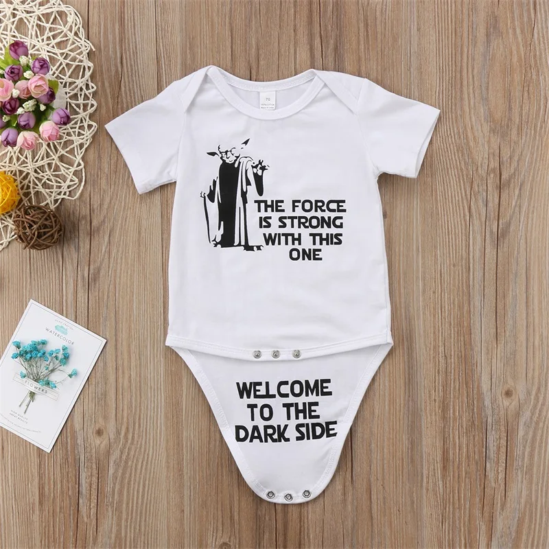 Newborn Infant Baby Boy Girl Cotton Funny Romper Jumpsuit Kids Clothes Outfit Baby Clothing Cotton baby suit