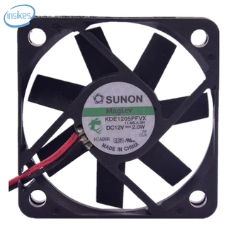 

KDE1205PFVX Ultra Quiet Cooling Fan DC 12V 2.0W 0.16A 5010 5CM 50*50*10mm 2 Wires