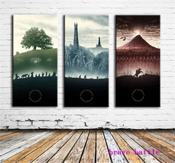 

The Lord of The Rings,The Return of The King Canvas Painting Living Room Home Decor Modern Mural Art Oil Painting