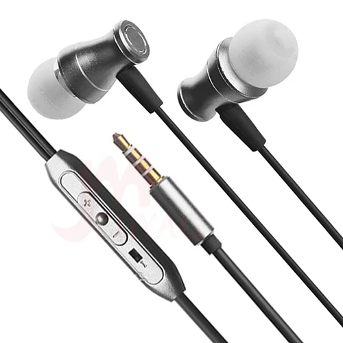 MEUYAG Metal Magnetic Earphone Sport Running In-Ear Earphones HandsFree Earbuds Headphones with Mic Stereo Headset - Цвет: Черный