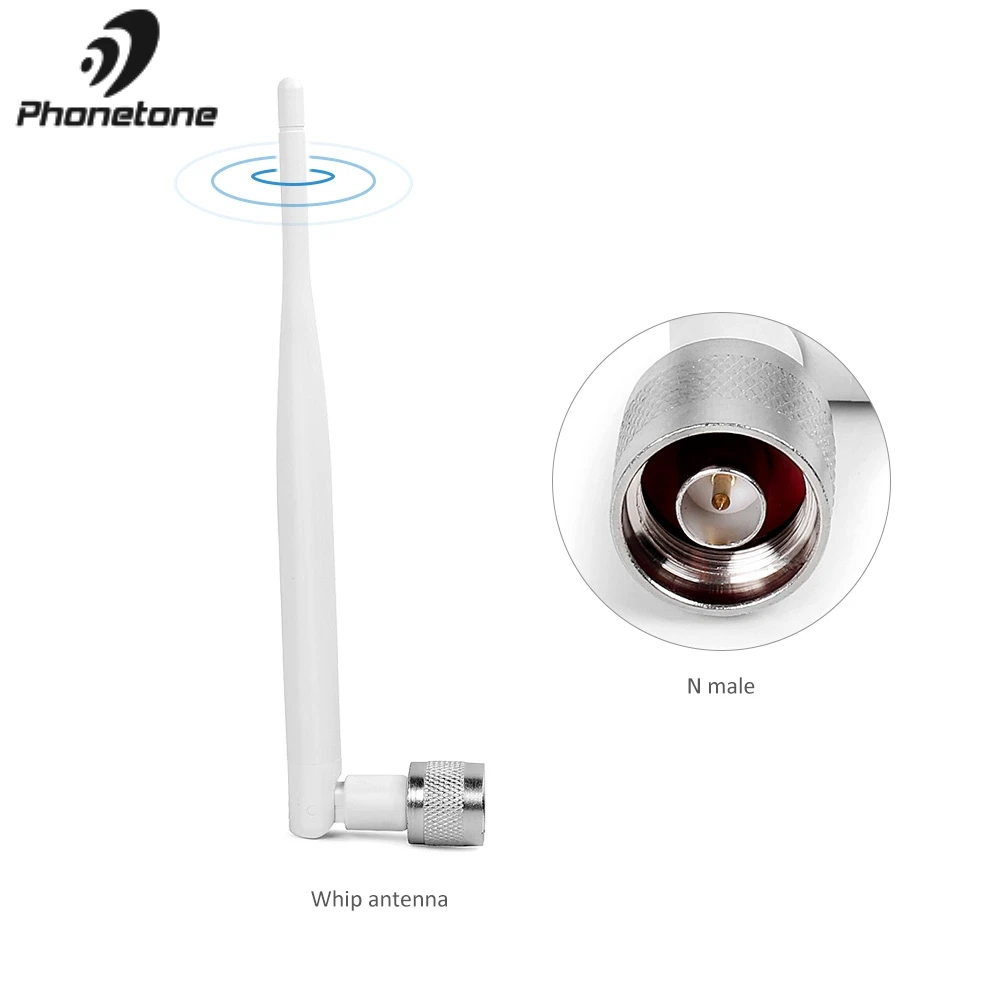 Комнатная антенна с прямым углом 698 2170 МГц 2G 3G 4G 3dBi Whip мобильный телефон усилитель