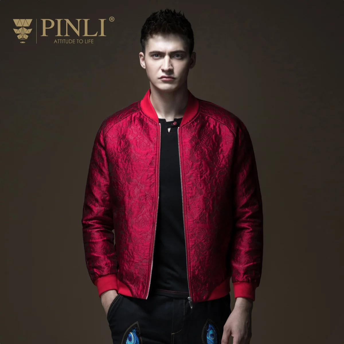 

2019 Jaqueta Masculino Jaqueta Masculino Pinli Pin Lai New Style Men's Wear Baseball Jacket, Jacquard Jacket Chao B183104380