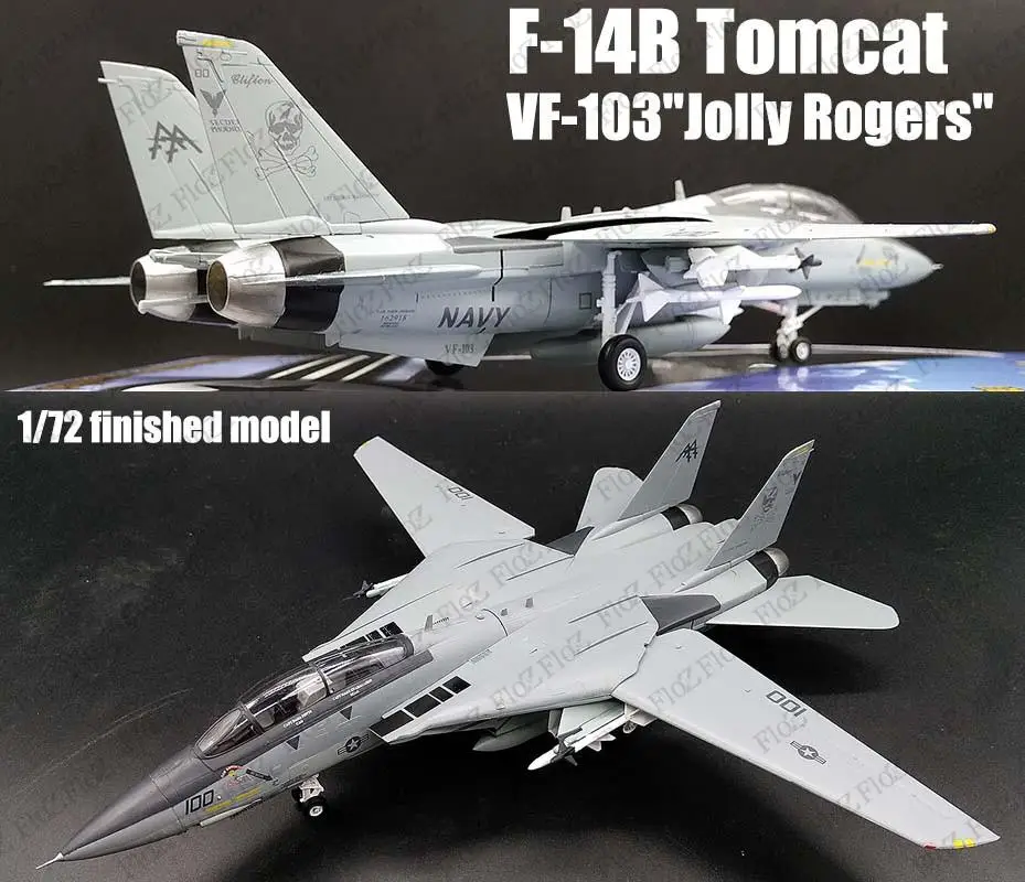 F-14B Tomcat истребитель VFA-103 веселый Роджерс отделка 1/72 easy Model Самолет