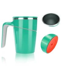 iRULU Stainless Steel Espresso Coffee Milk Cup Mugs With Lid Water Bottle Juice Tea Cup Non-slip Suction Silicon Bottom