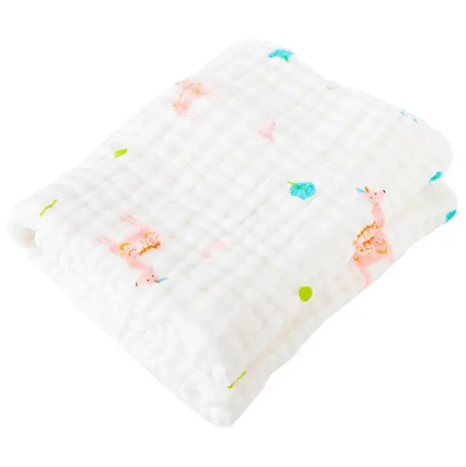 Подушка для купания младенцев полотенце одеяло для ребенка для пеленания девочек декоративное полотенце хлопок марля 105*105 см для коляски