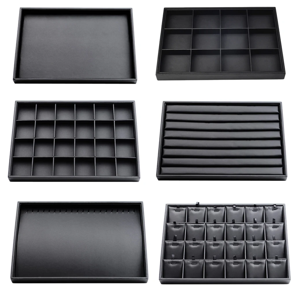 Multifunction Jewelry Tray Jewelry Showcase Display Organizer Jewelry Display Holder for Earrings Necklace Bracelet серьги