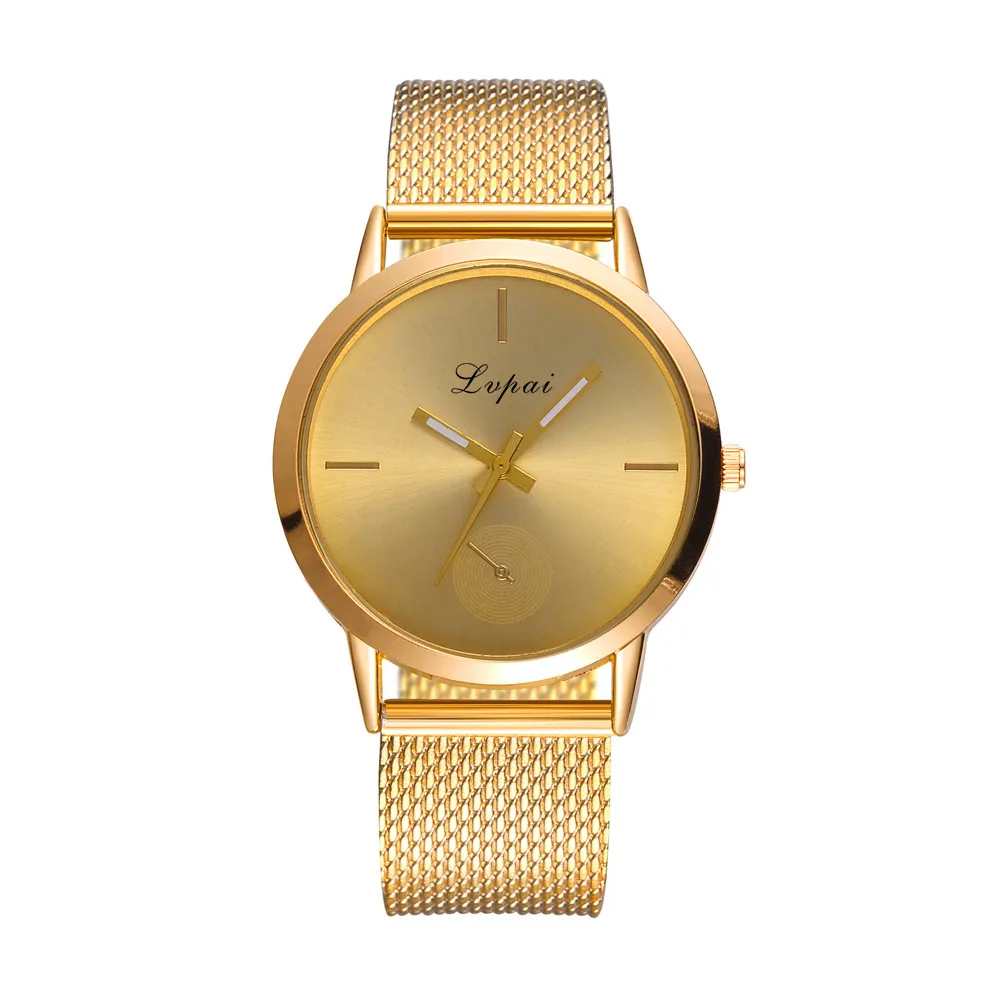 Lvpai Women's Casual very charming for all occasions Quartz Silicone strap Band Watch Analog Wrist Watch Women Clock reloj