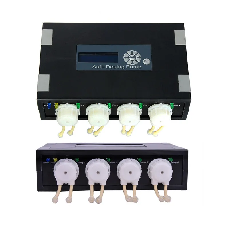 Saltwater Automatic Dosing Pump Aquarium Doser Pump for Marine Seawater Coral Reef Fish Tank DP