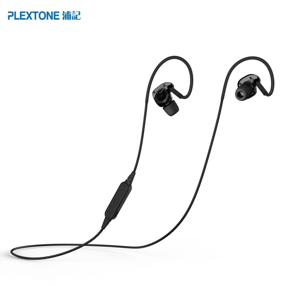 Plextone bx240 Беспроводной Bluetooth Наушники для спорта с микрофоном Шум снижение